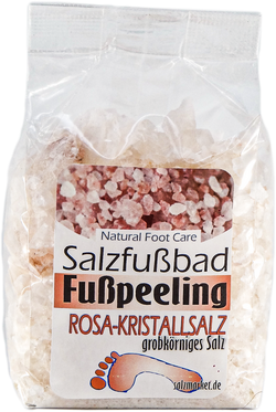 SALZFUßBAD - FUßPEELING 500g