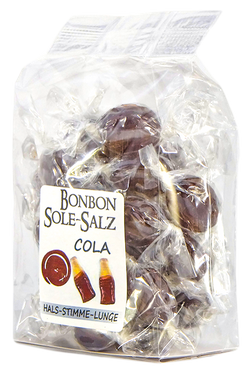 SALZBONBONS AUS HIMALAYA-KRISTALLSALZ-SOLE - COLA 100g