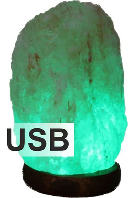 USB SALZLAMPE "NATURAL"